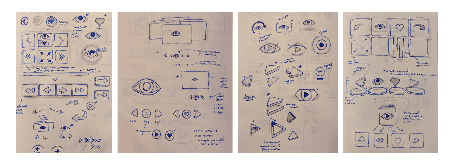 UI sketches