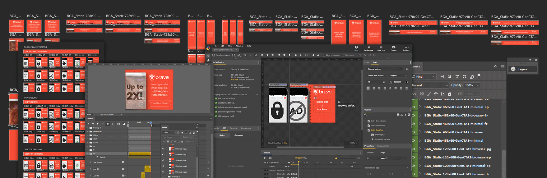 Photoshop Artboard View