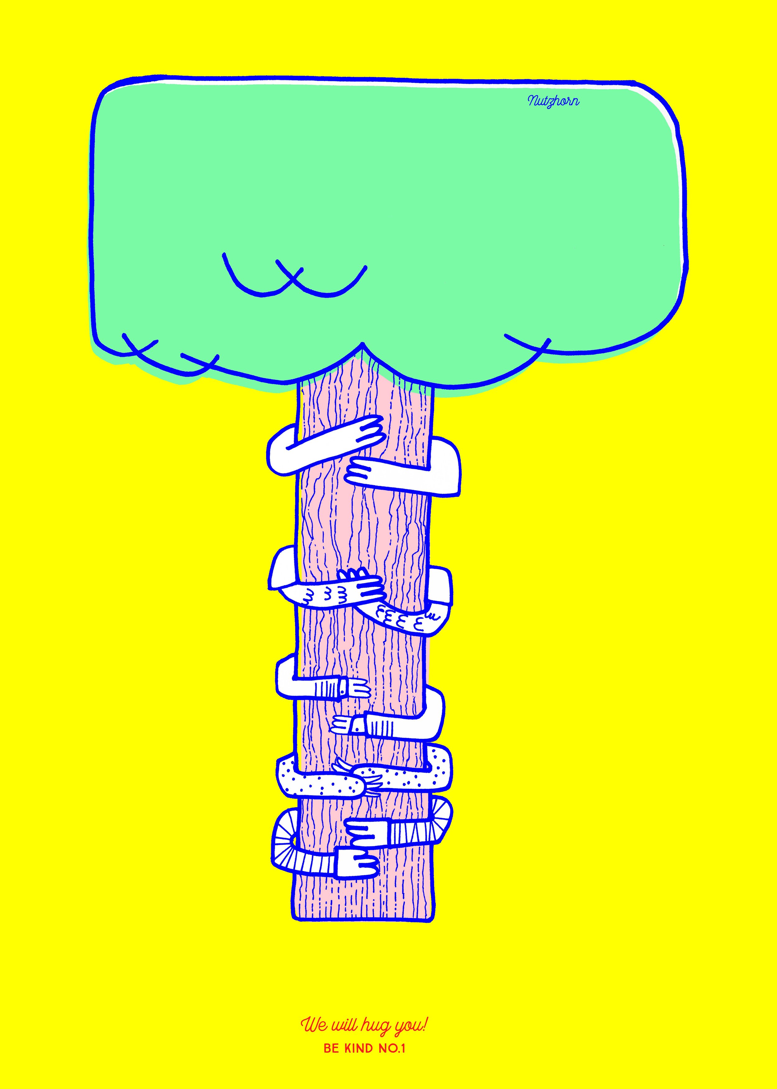 Hugging a tree_Blue&Yellow_small.jpg