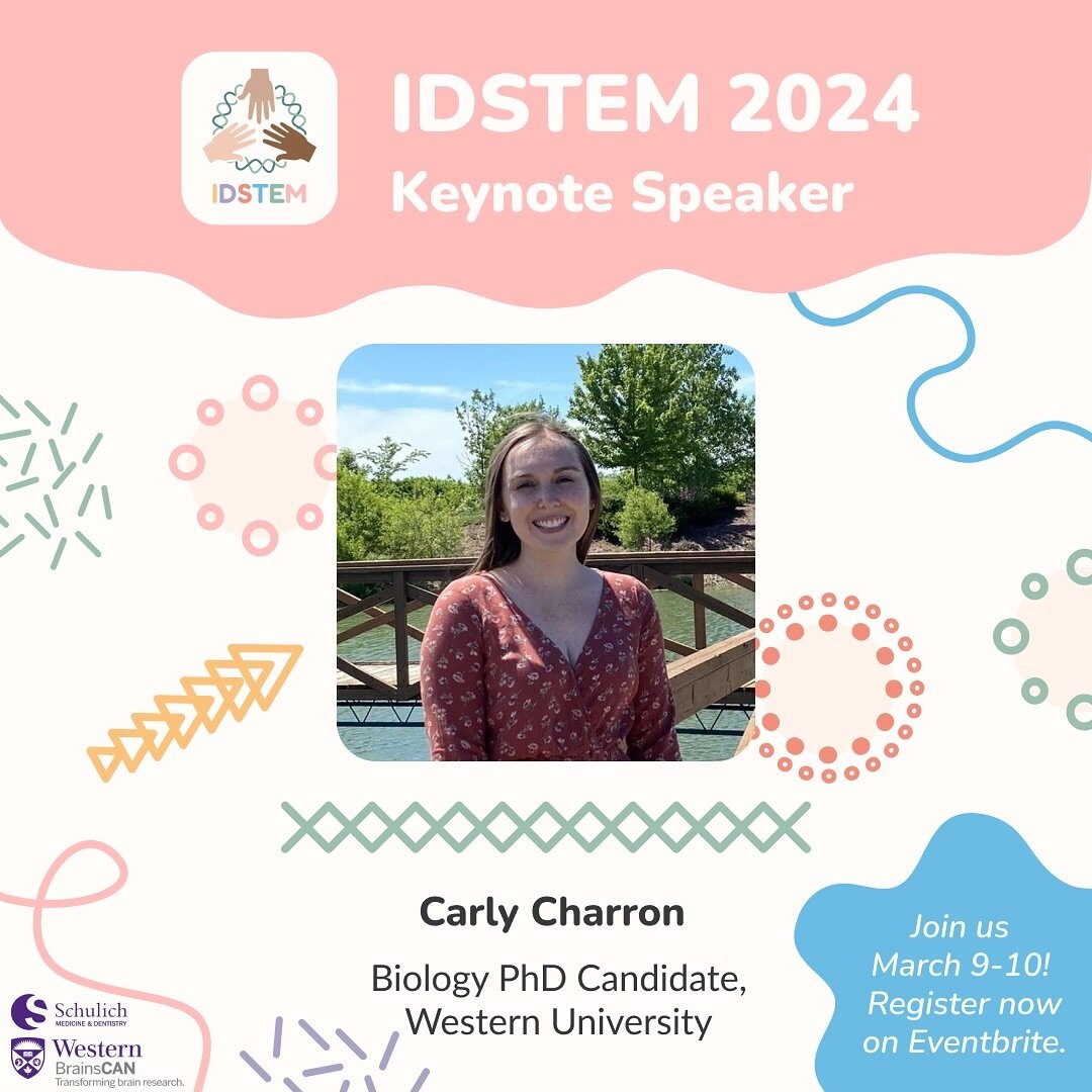 📣 Highlighting our next keynote, Carly Charron! 🎉

Carly completed her Bachelor&rsquo;s of Science, Honors Specialization in Genetics at Western in 2020. During her undergraduate degree she participated in the Western Science Internship Program and