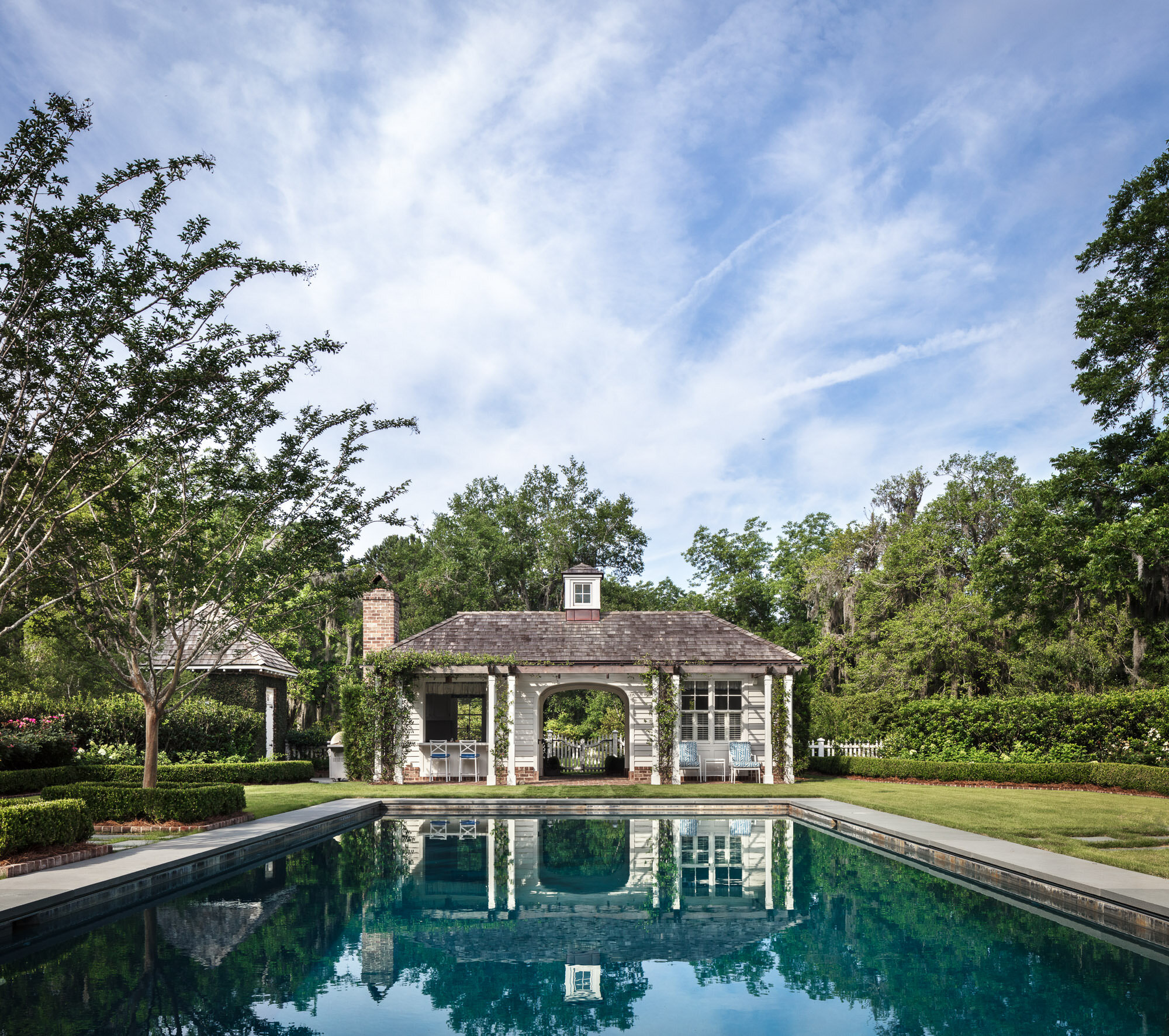 Low Country Plantation Pool House - Eric J. Smith Architects