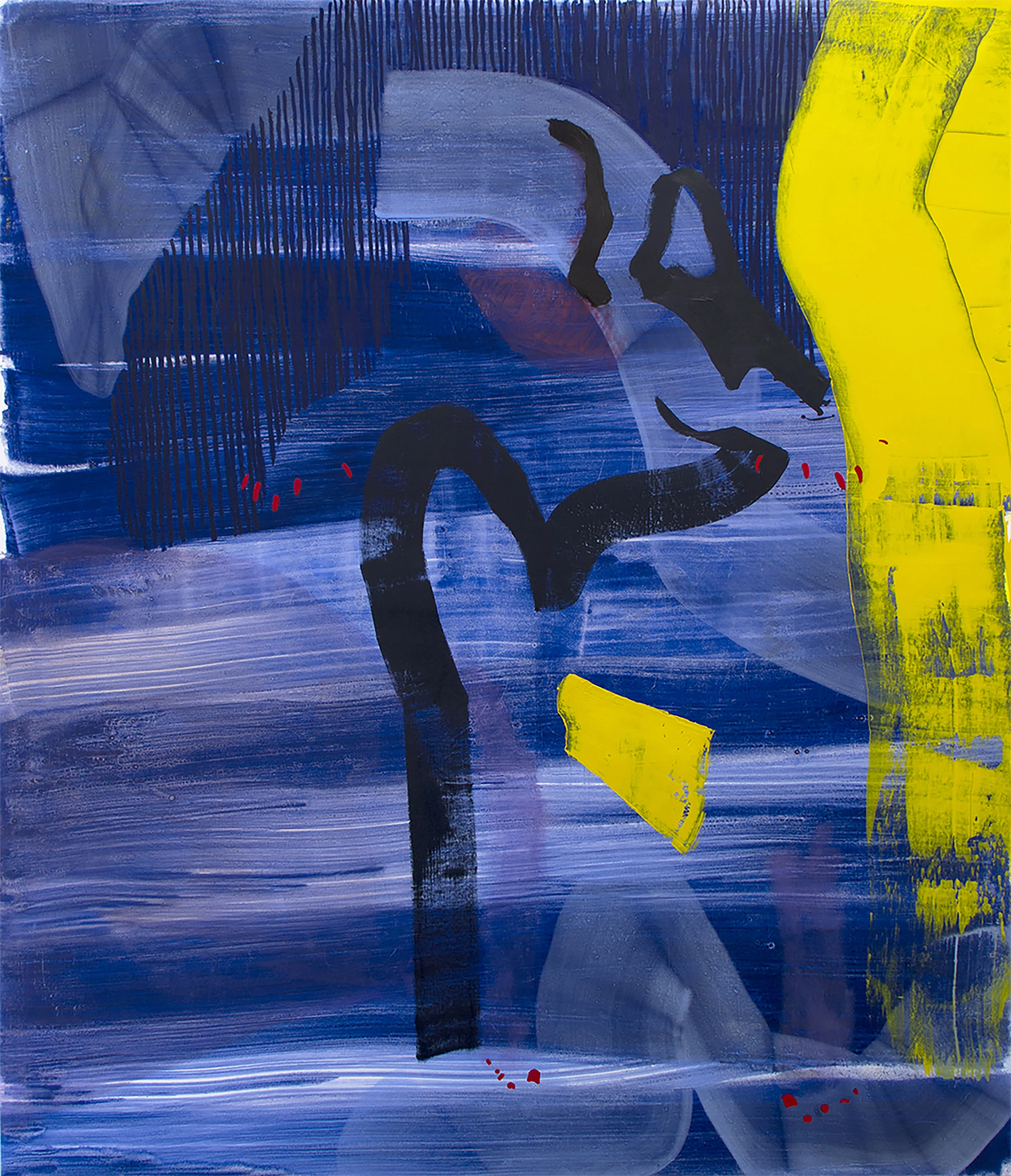 Uñas De Color Rojo, art by Gina Malek