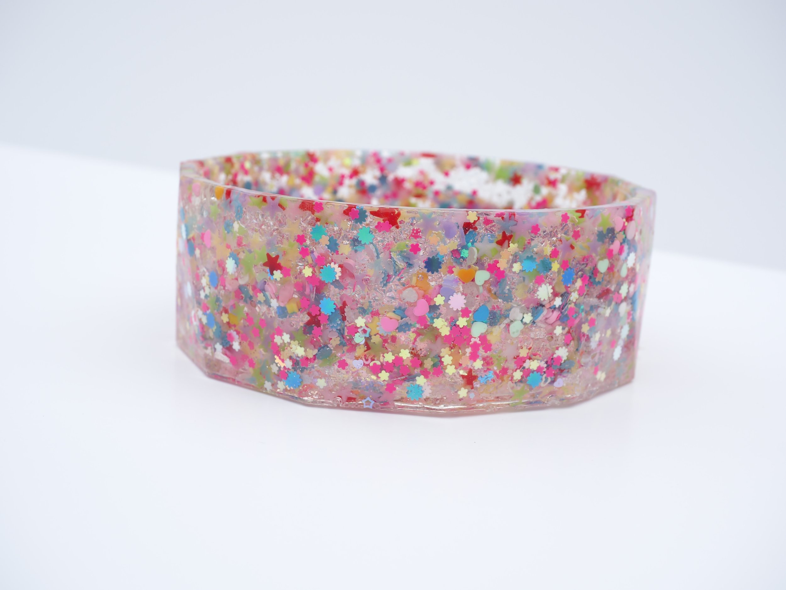 Large Bowl - Clear Multicolored Sprinkles Glitter (30).JPG