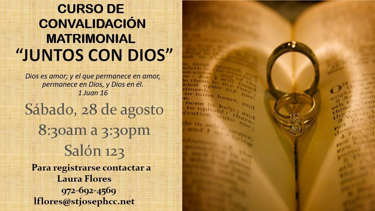 Curso de Convalidacion: "Juntos Con Dios"
