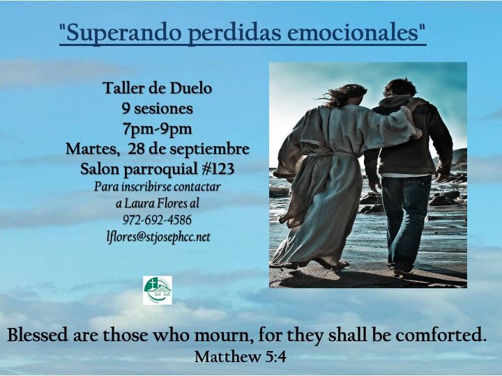 Taller de Duelo: “Superando Pérdidas Emocionales”