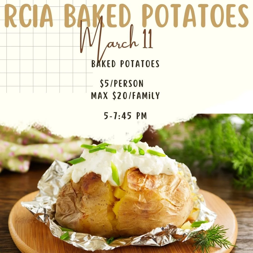 RCIA Baked Potatoes