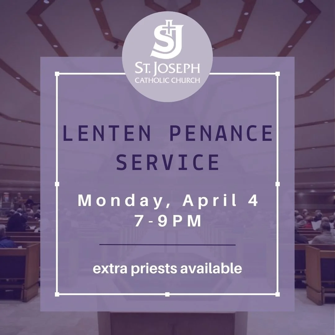 Reconciliation: Lenten Penance Service