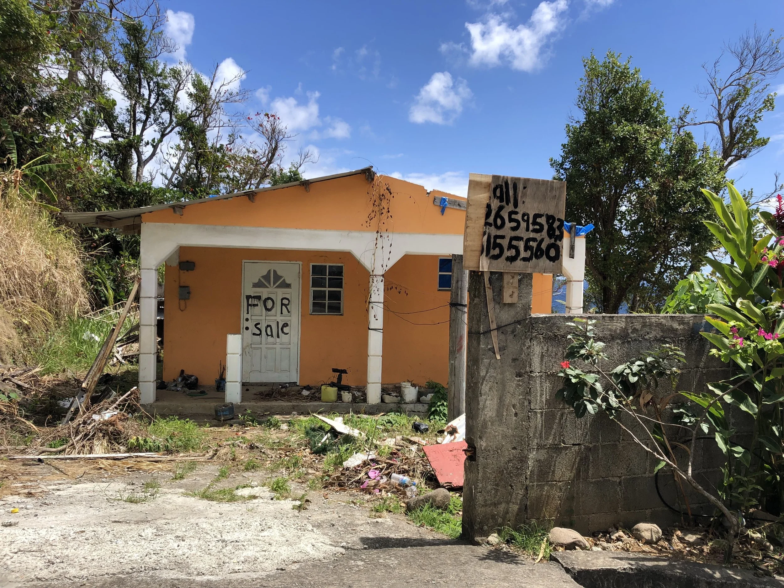 Lindes presentatie 'Natuurrampen' over hurricanes in het Caribisch gebied