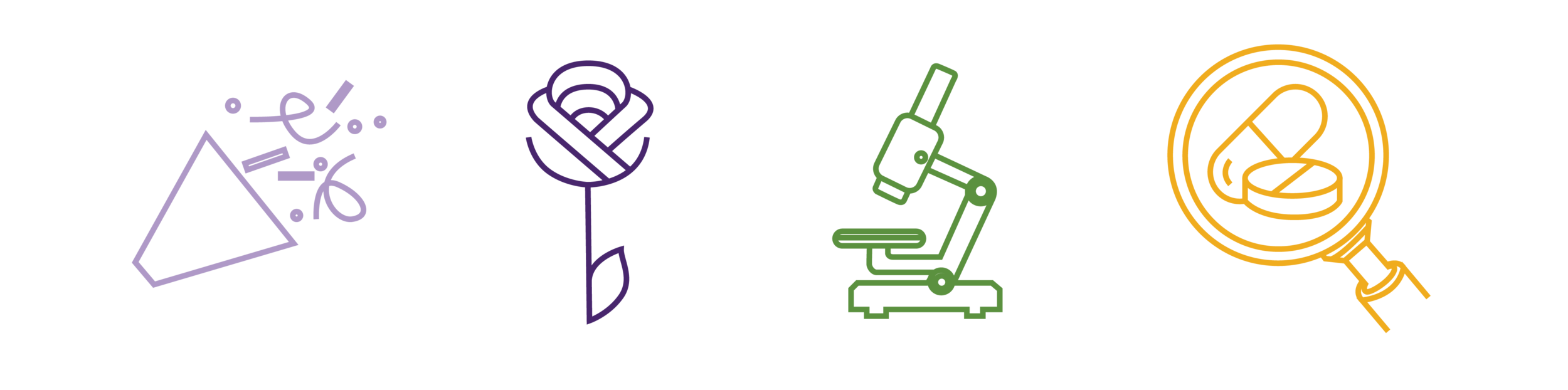 Icons were built to work together while reflecting important distinctions in programs.