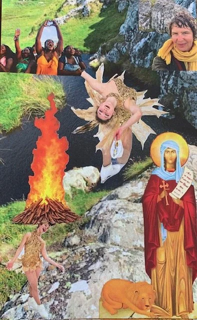 Thecla and Alysa Lay a Conduit