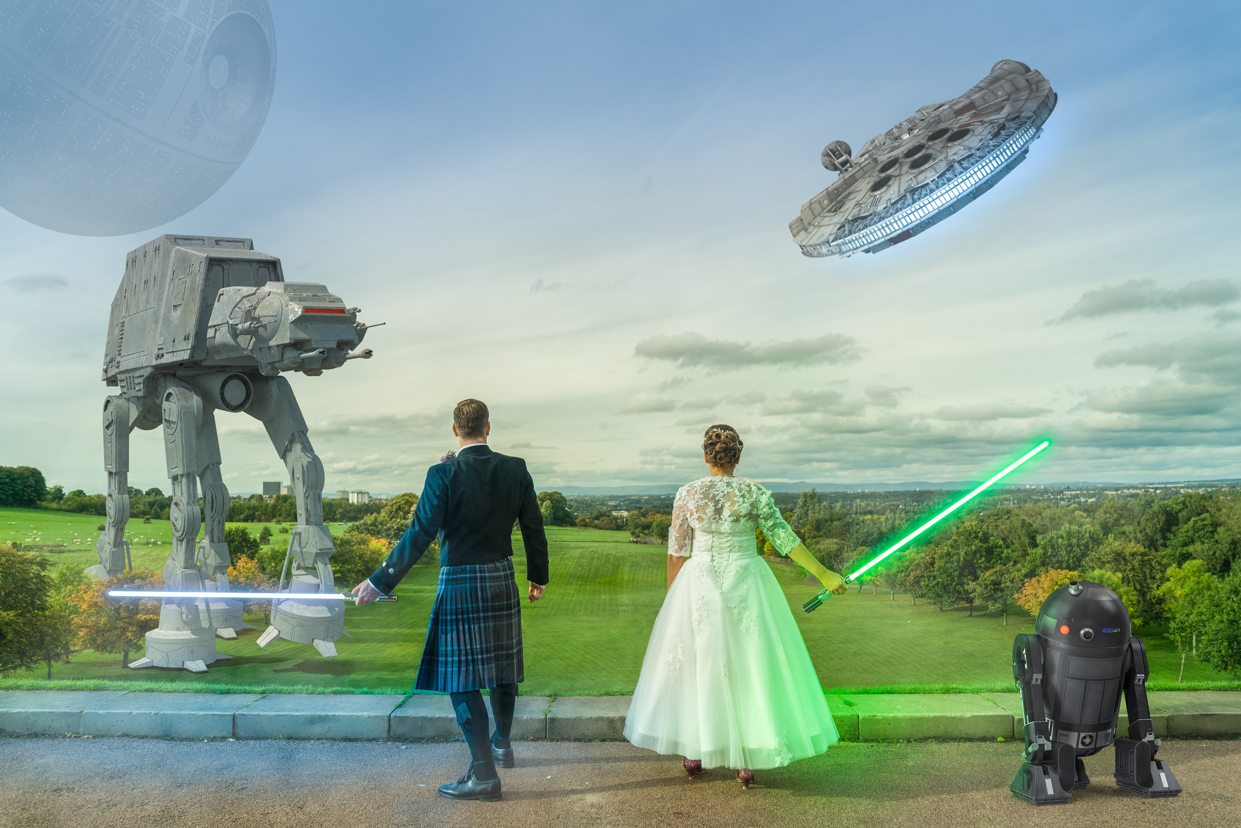Louisa & Iain - Star Wars Wedding 