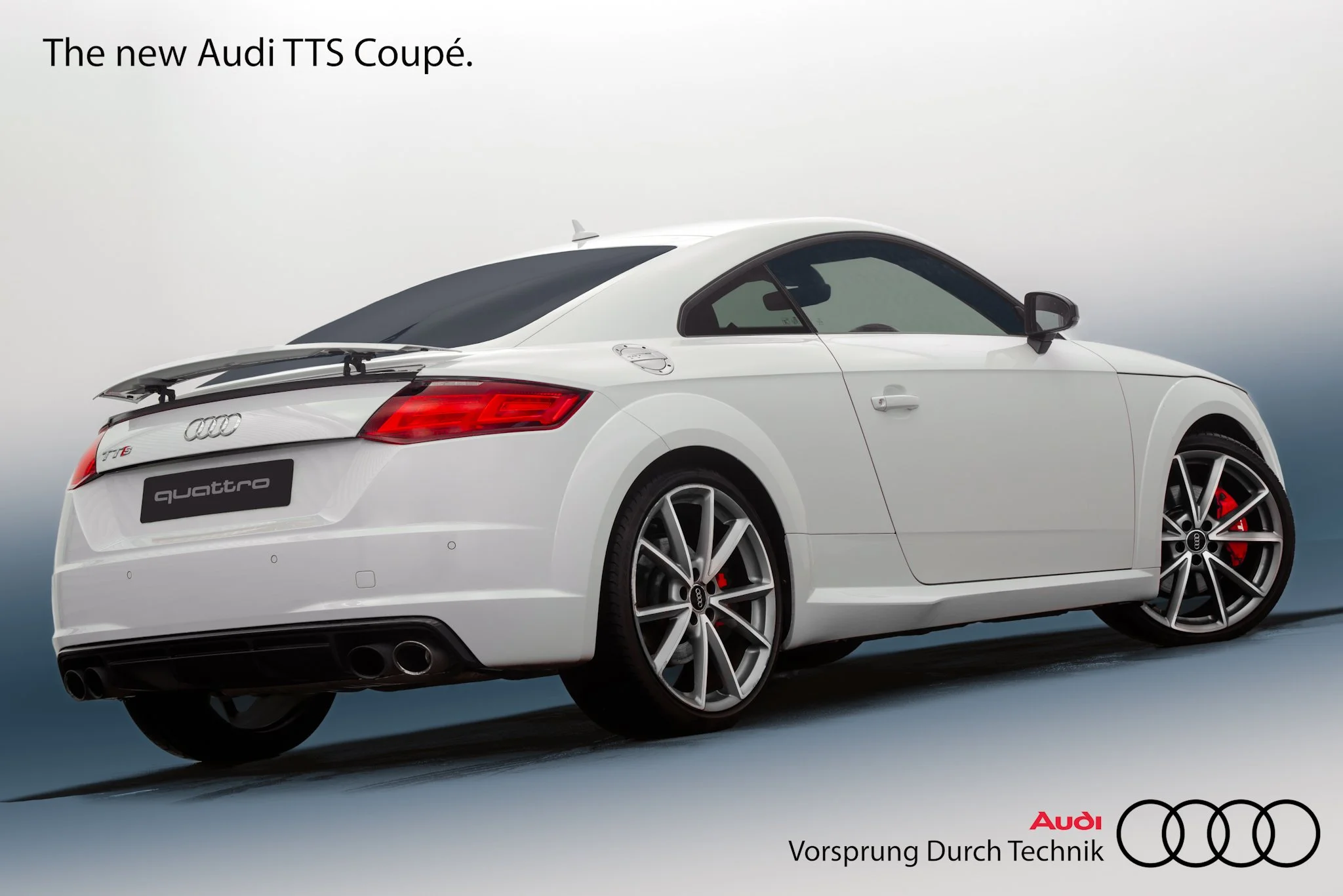 Audi TTs Black Edition Quattro in Ibis White