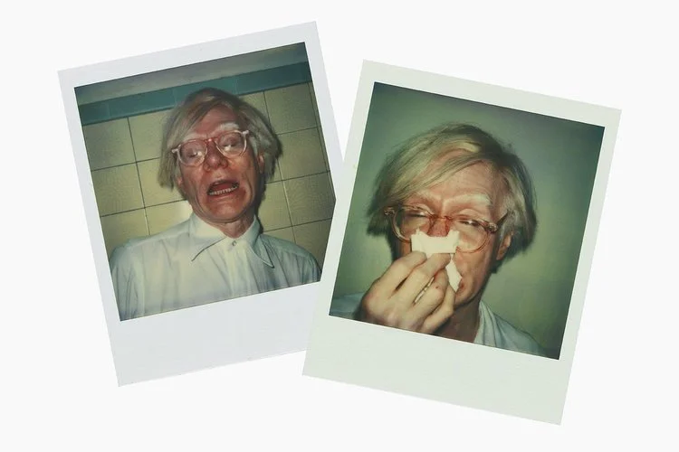 Andy Warhol, Andy Sneezing, 1978, Polaroid SX-70 / Andy Warhol Artwork © The Andy Warhol Foundation for the Visual Arts, Inc. / Artists Rights Society