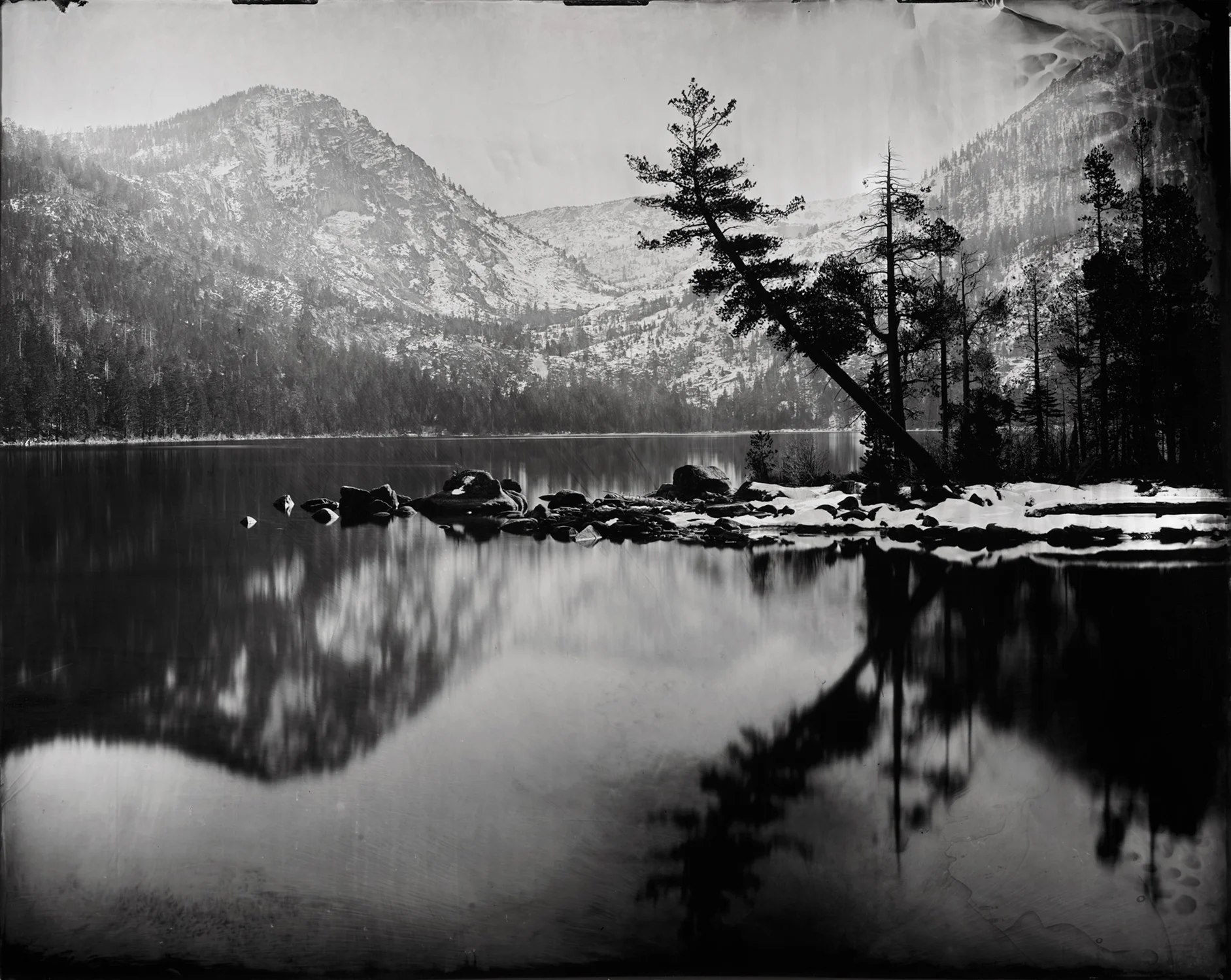“Cascade Lake” - 48''x60'' Tintype - 2013