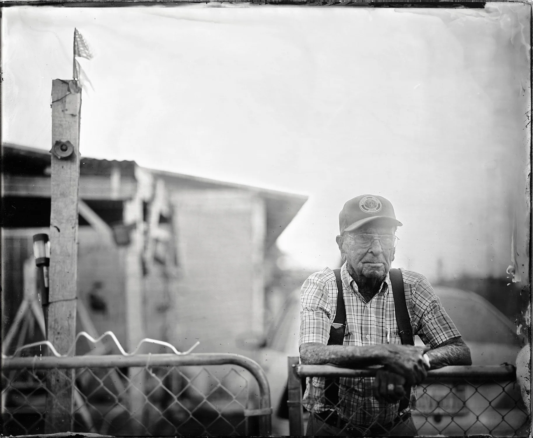 “Ted” - 8’’x10’’ Ambrotype - 2014