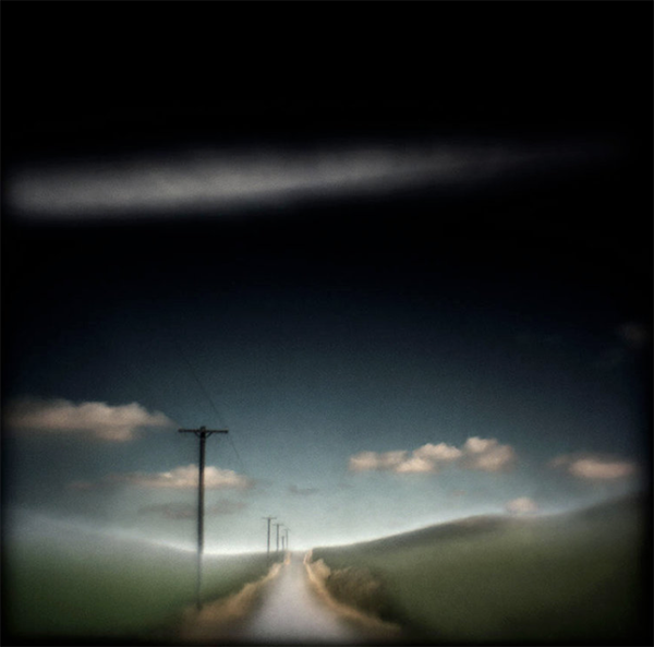 Across Old Albion Road , Hand varnished archival pigment print, ©Susan Burnstine