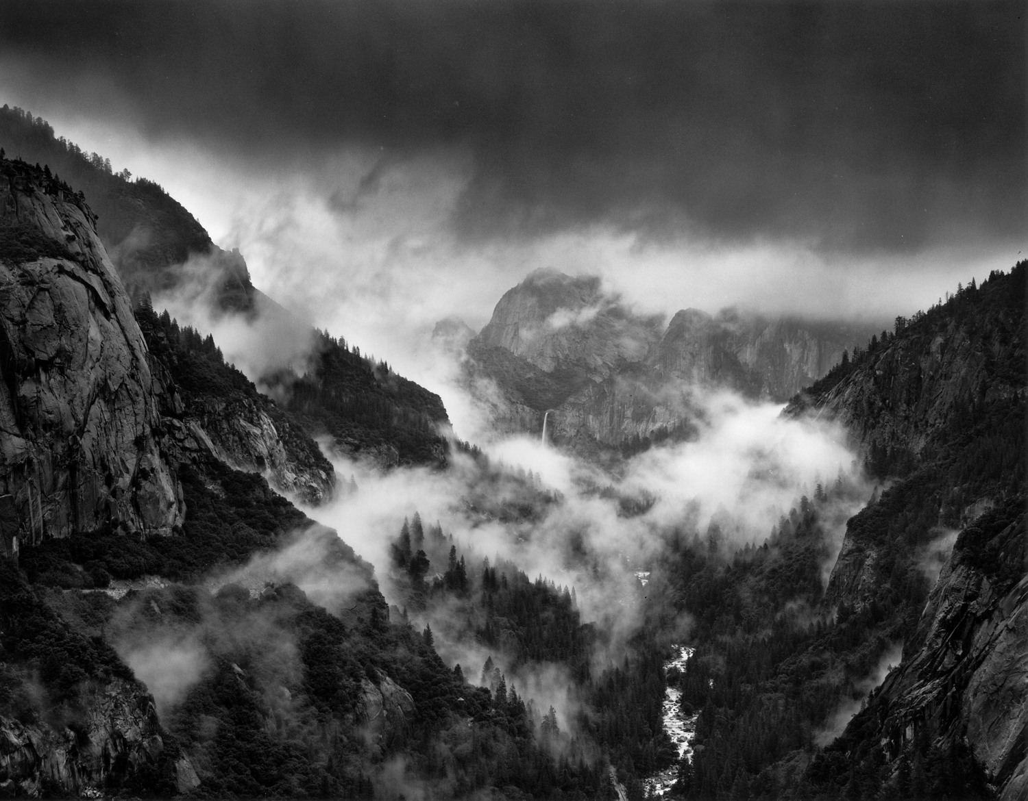 “Bridalveil Fall in Storm, Yosemite” © Alan Ross