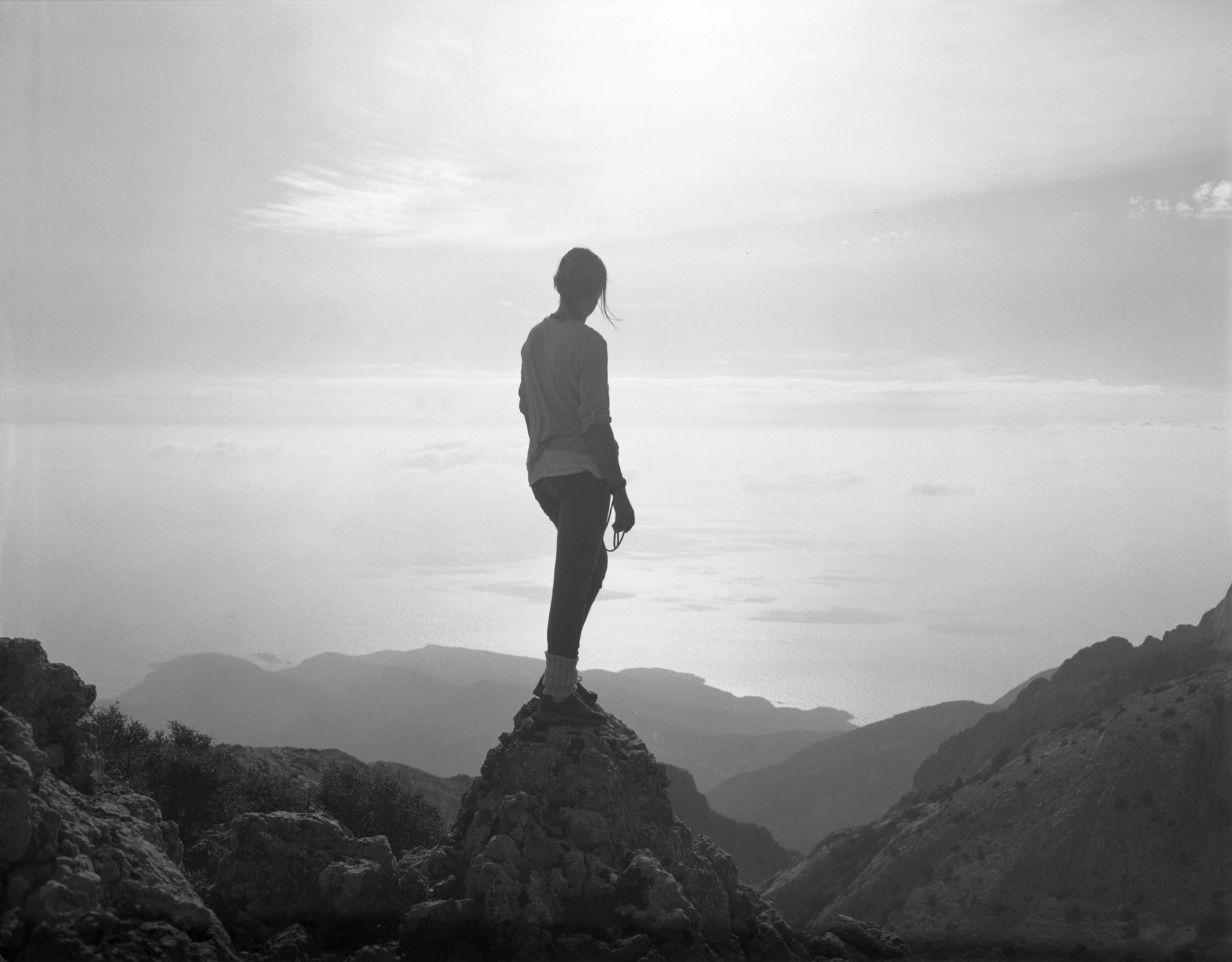“Kerkis Looking West” by Alek Lindus | Busch Pressman Camera + Fomapan 200 Film