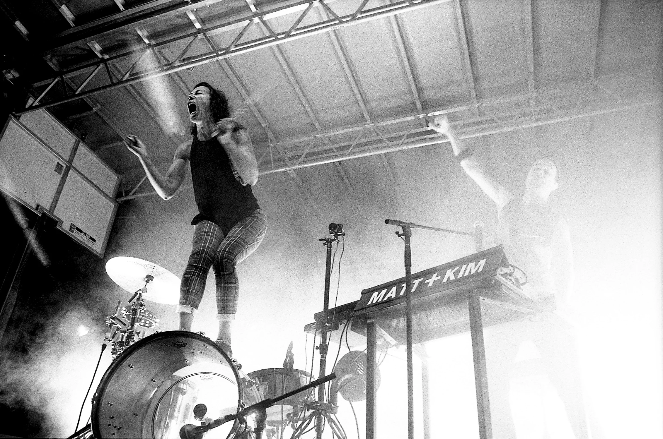 "Matt and Kim“ by Johnny Martyr | Nikon FM2n + Kodak TMAX P3200 @ 6400