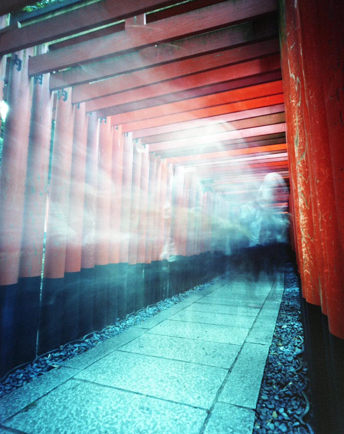 "Torii Gate Spirits“ by Owen Roberts | Titan Harman 4x5 Pinhole Camera