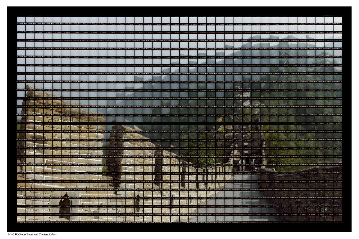 Beijing, Great Wall of Mutianyu 1 , 2006, C-Print, 136,5cm x 87,5cm / 53,74" x 34,45"