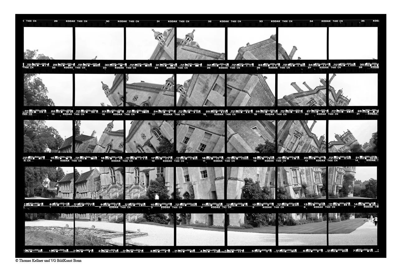 England, Lacock Abbey , 2002, BW-Print, 26,8cm x 17,6cm / 10,55" x 6,93"