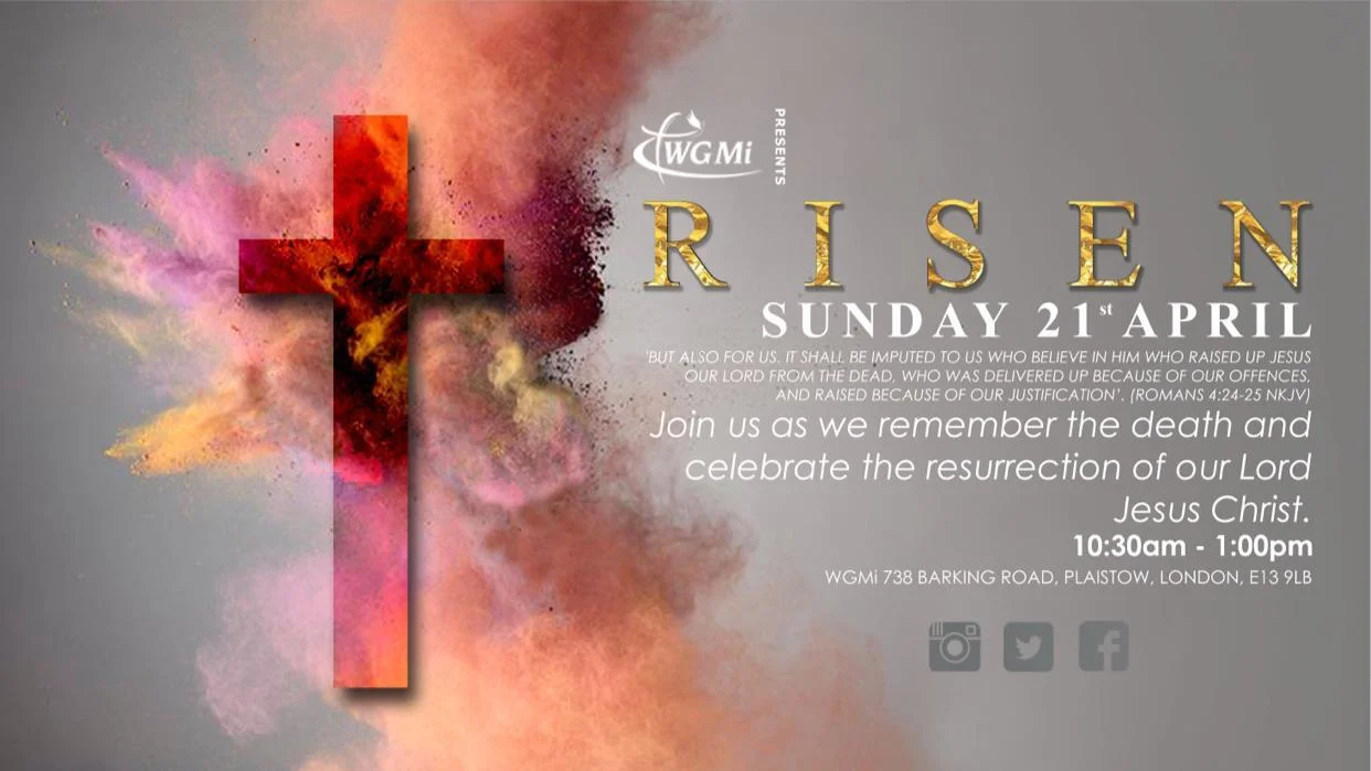 Easter Sunday: 10:30AM - 1:00PM