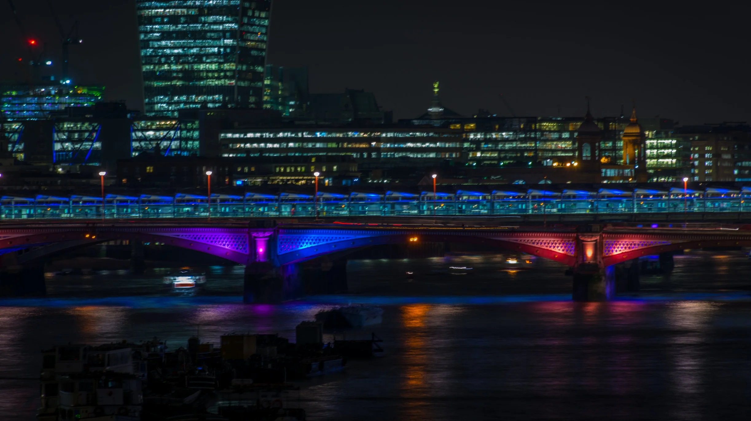 Blackfriars Bridge on the Thames
