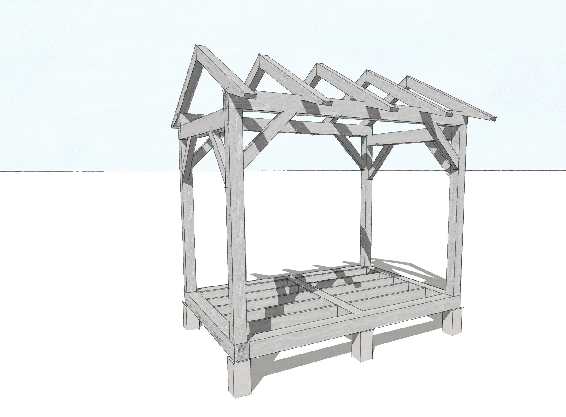 Accessory Structure No. 2A - Frame Concept