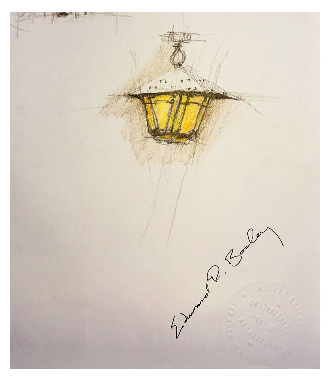 Entry Lamp at the Gamble House-Pasadena, California