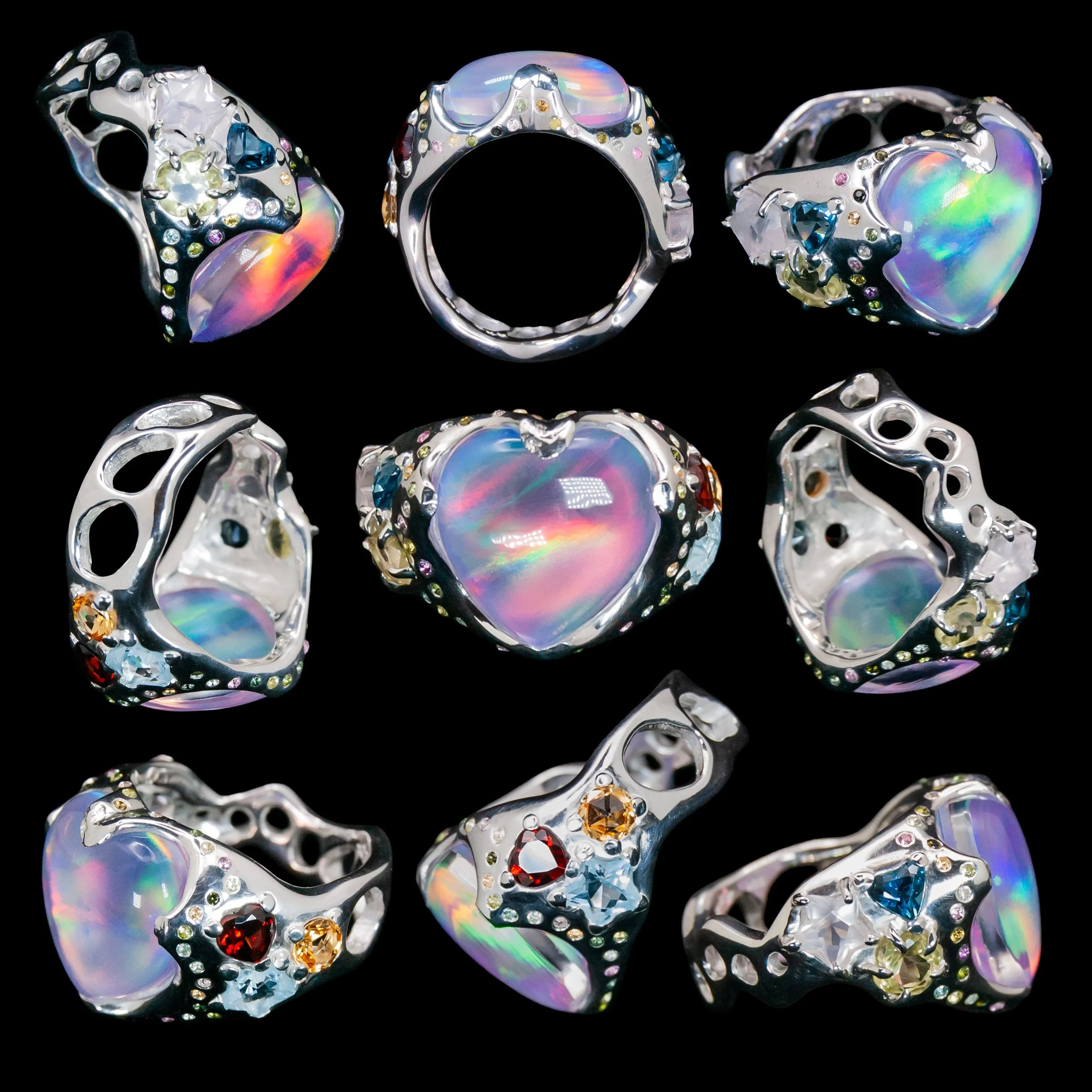 Lovers 8ever Blingy Ringy (OOAK)
