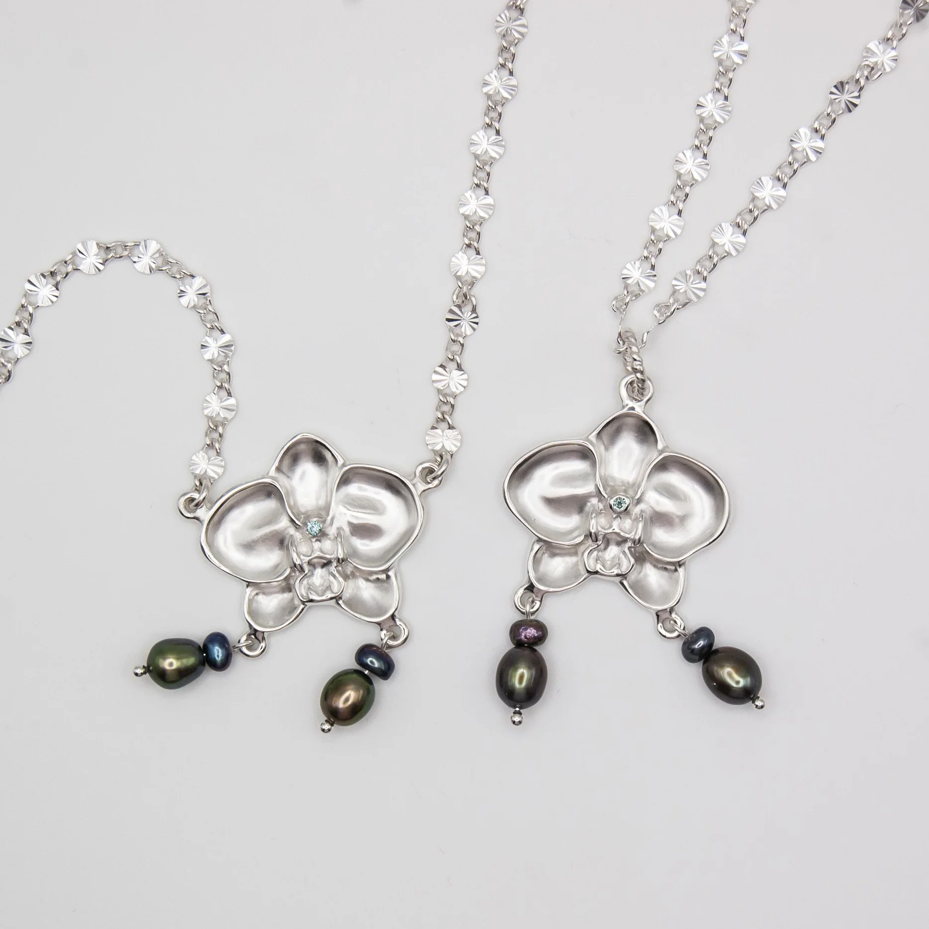 Orchid Necklace & Pendant