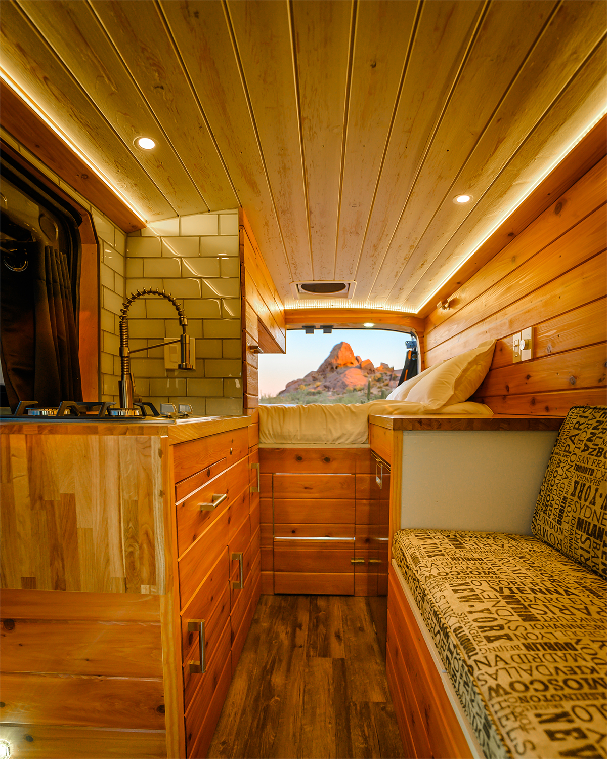 boho camper van