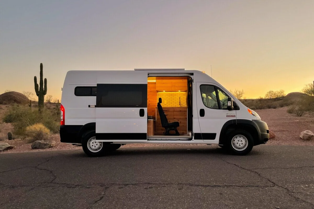 boho camper van price