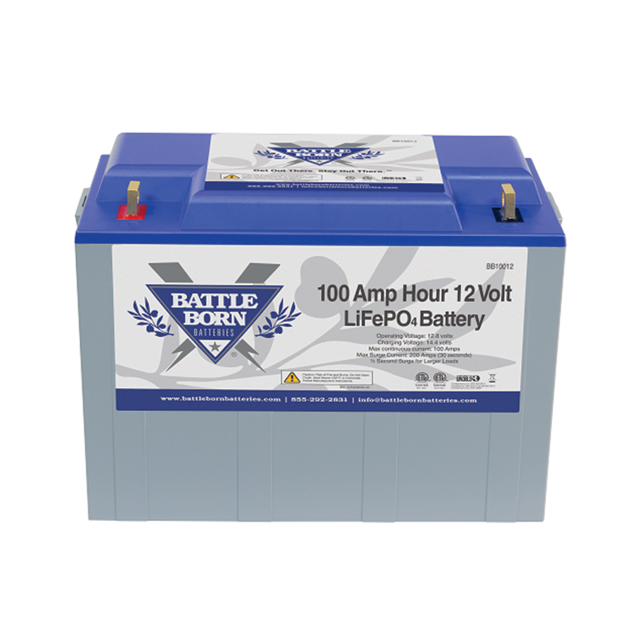 Battle Born 100 Ah 12V LiFePO4 Deep Cycle Battery – Solar Advantage AZ