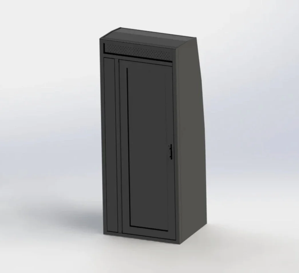 30” Powder Coated Shower Stall for Camper Vans