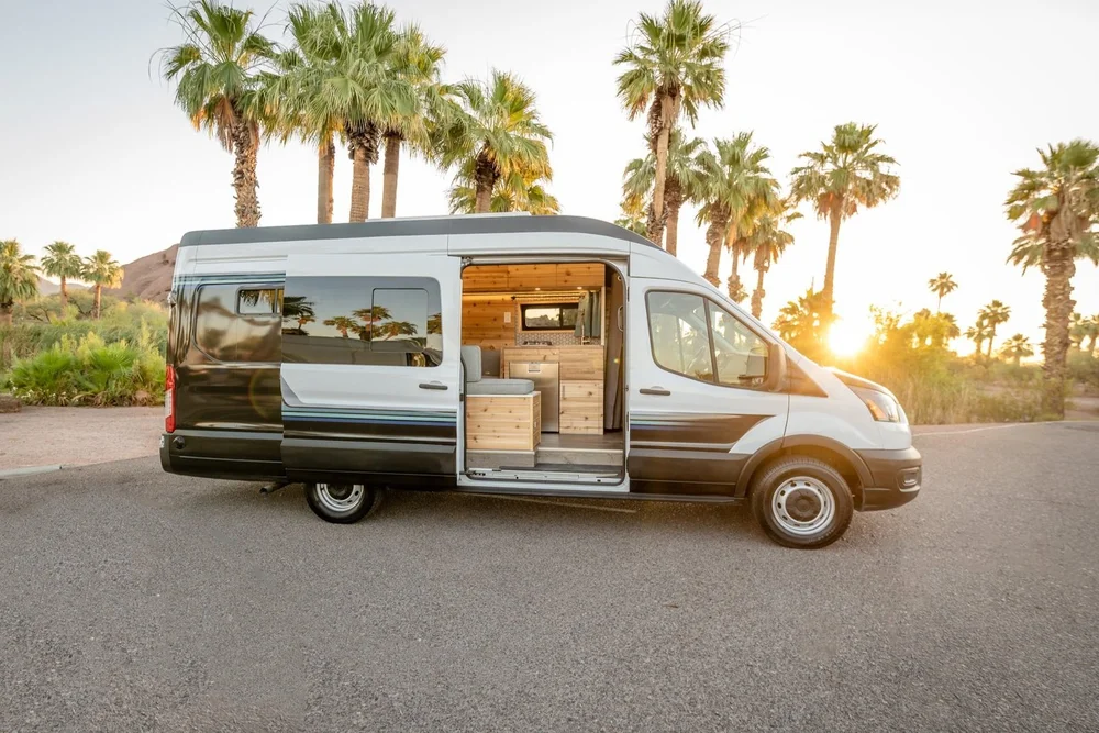 Order a Camper Van for Ram Promaster, Ford Transit or Mercedes Sprinter