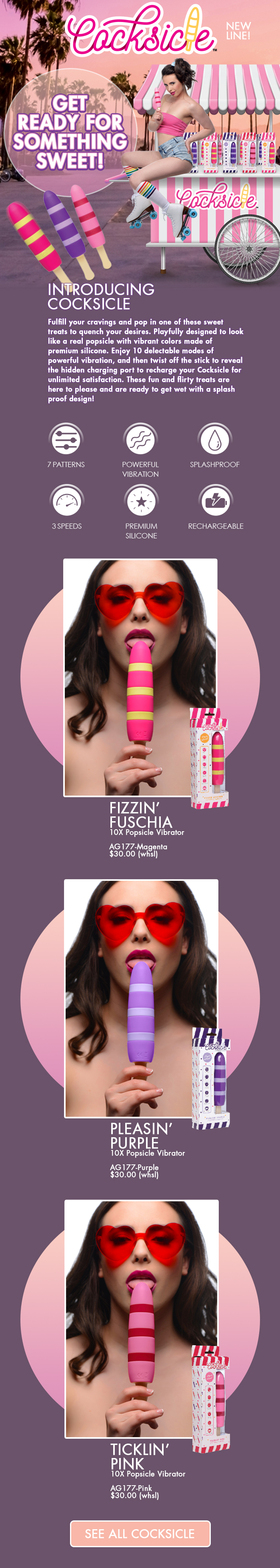 E-blast design - Cocksicle
