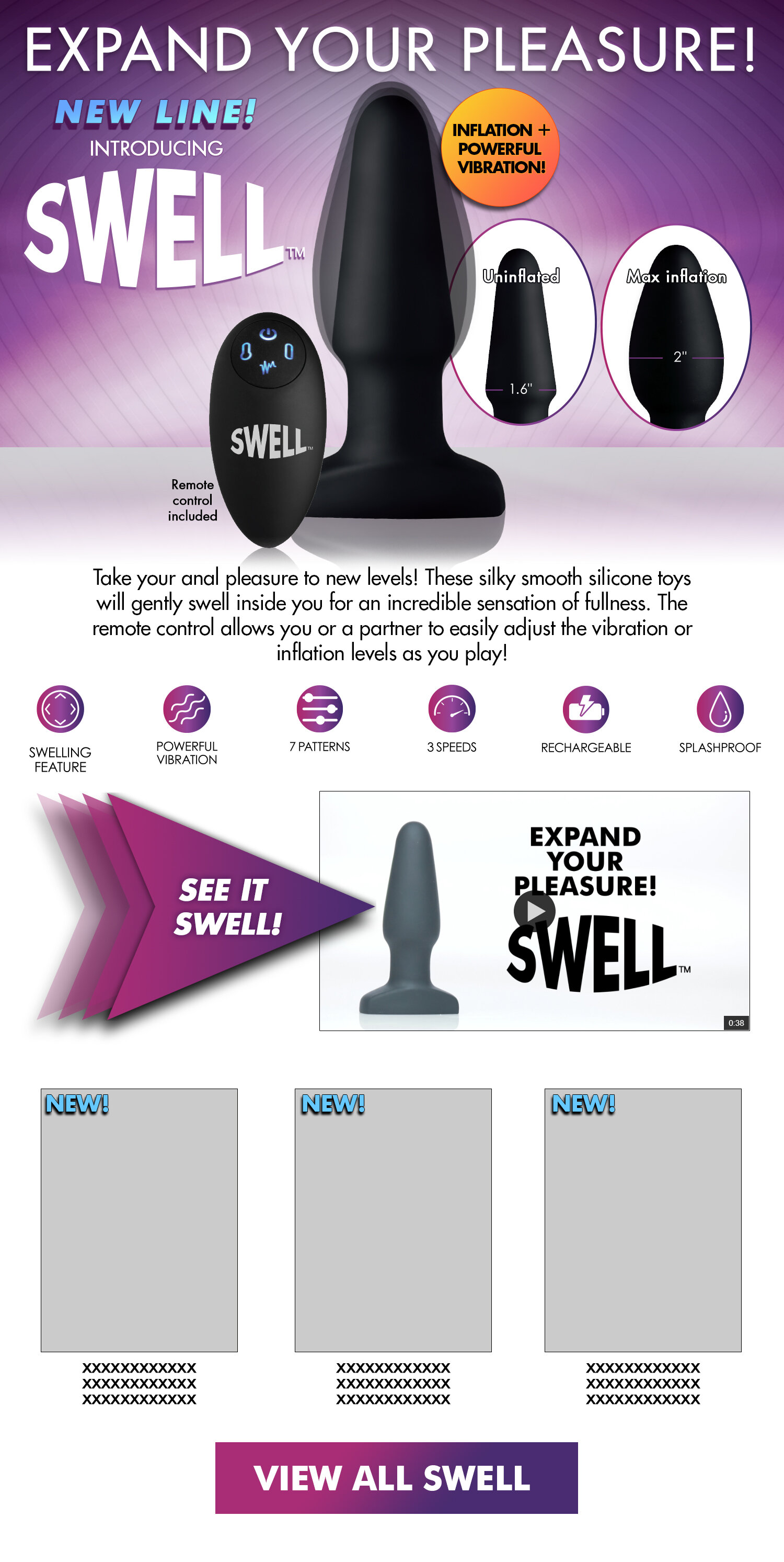 E-blast design - Swell