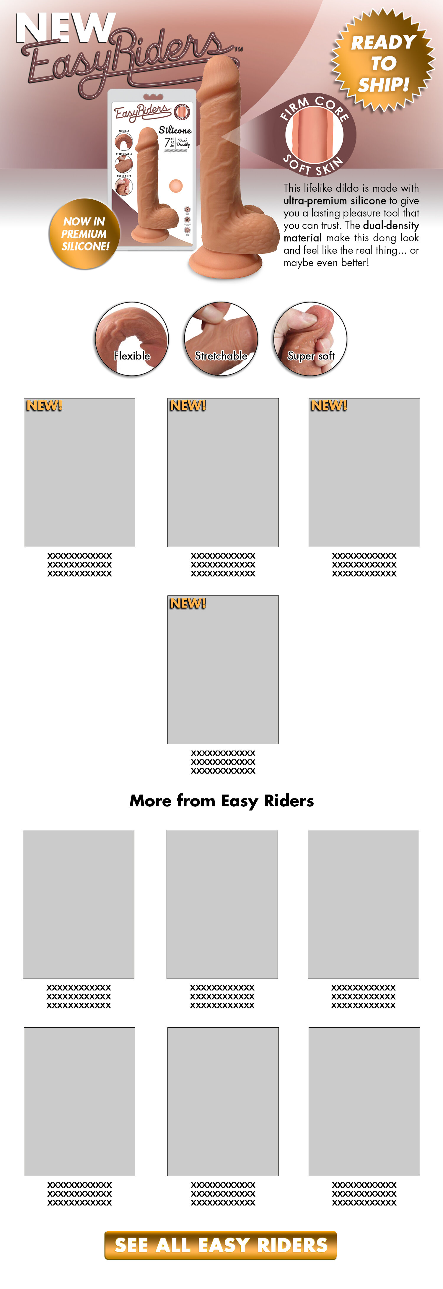 E-blast design - Curve Toys' Easy Riders