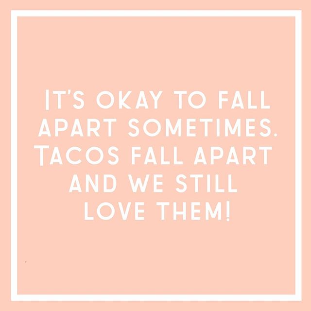 Let's taco 🌮 &lsquo;bout how hard it can be to keep it all together sometimes as a small business owner! ⁠
⁠
If you currently feel like you are falling apart, you are not alone. Take a step back, make a fresh start and remember it's okay to ask for 