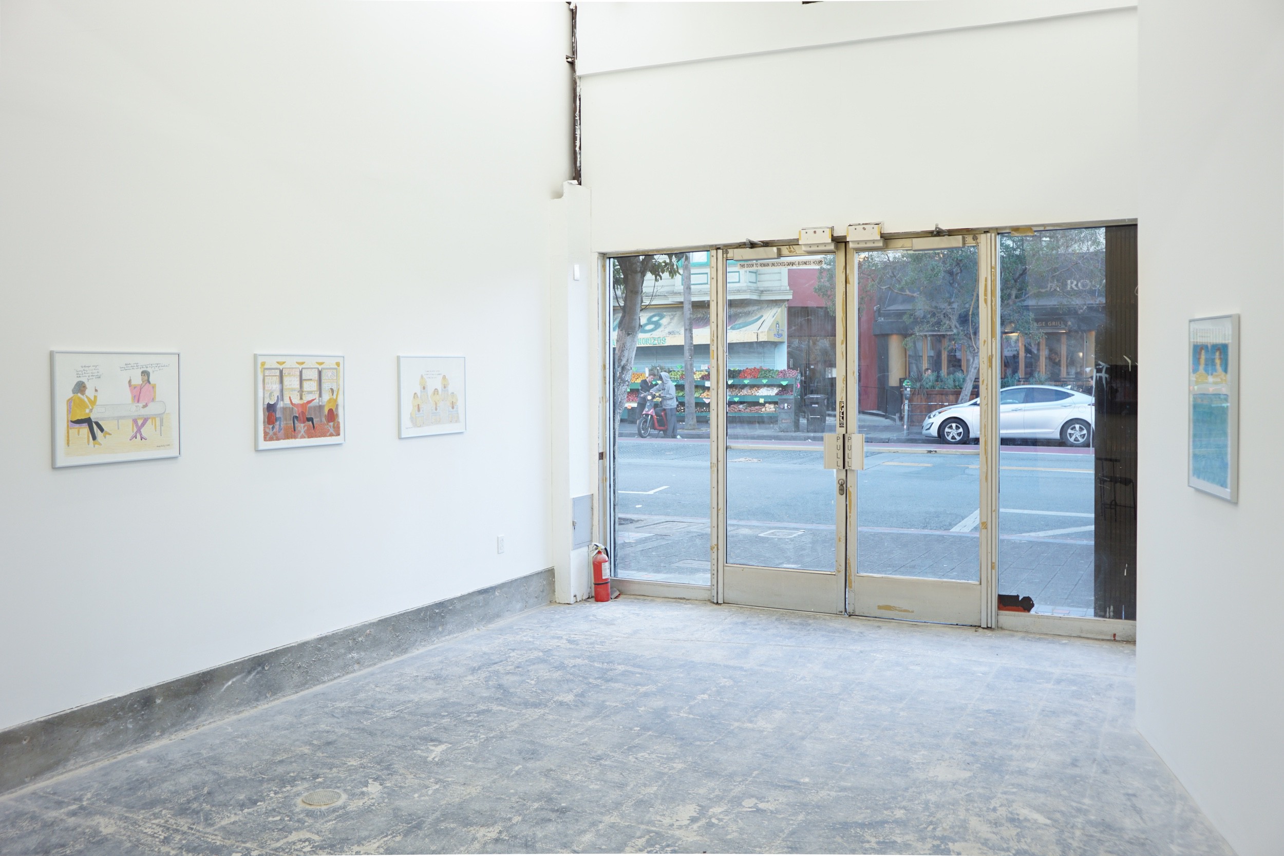  Installation view 