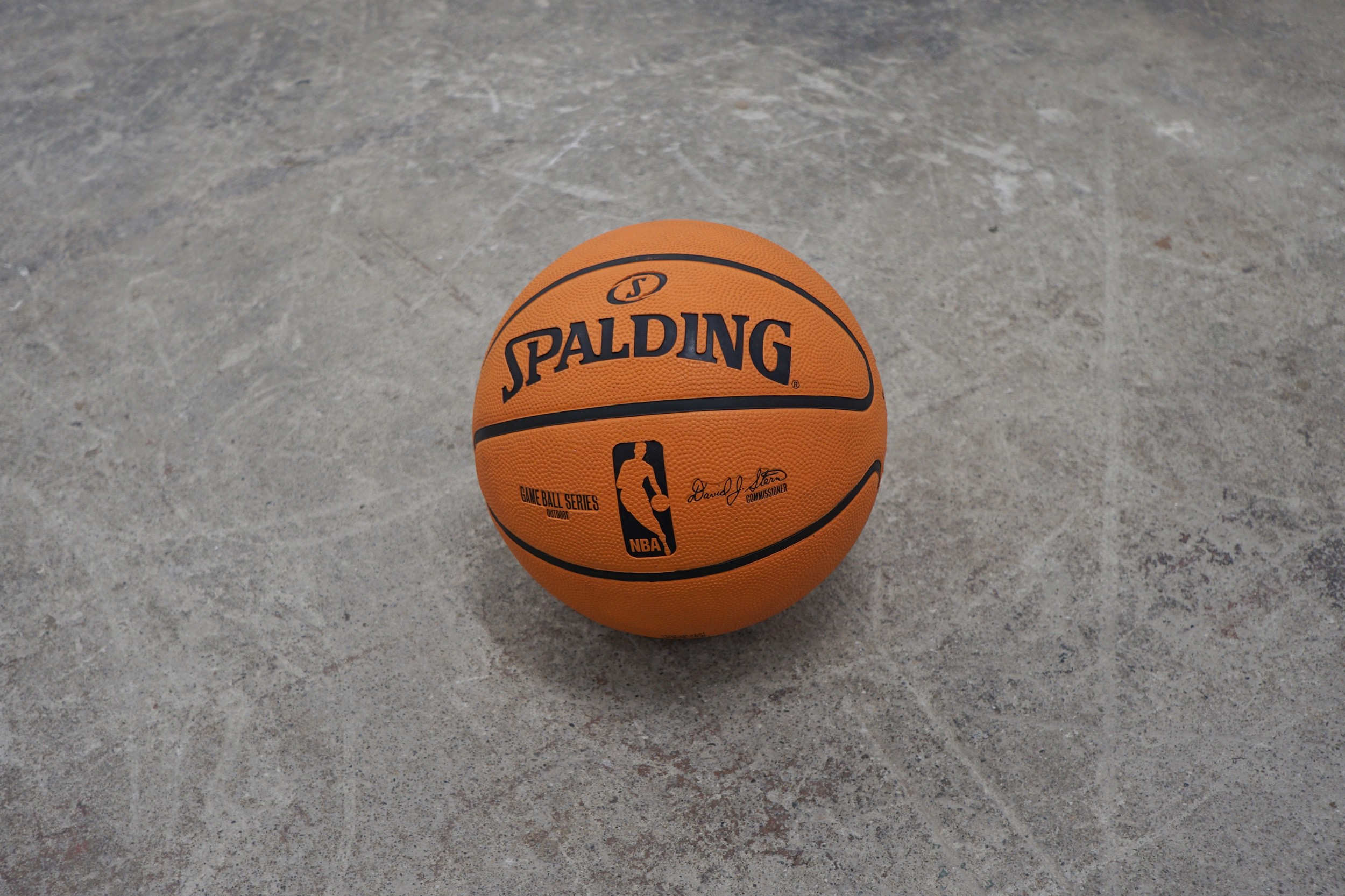  Anthony Discenza  Untitled (Basketball) , 2017 Spalding “Game Ball Series” basketball used in production of 2012 film  Prometheus   