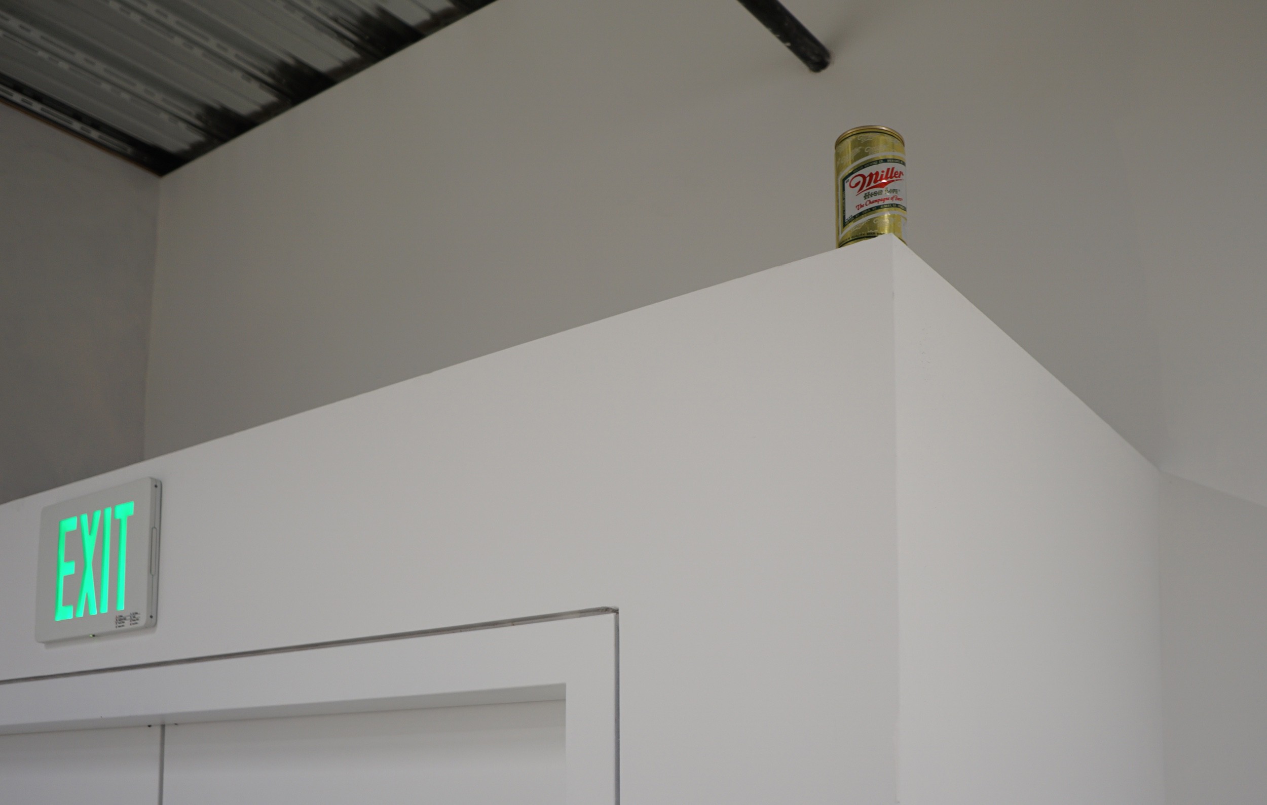  Anthony Discenza  Untitled (Beer Can) , 2017 Miller High Life beer can used in production of 2004 film  Starsky &amp; Hutch  