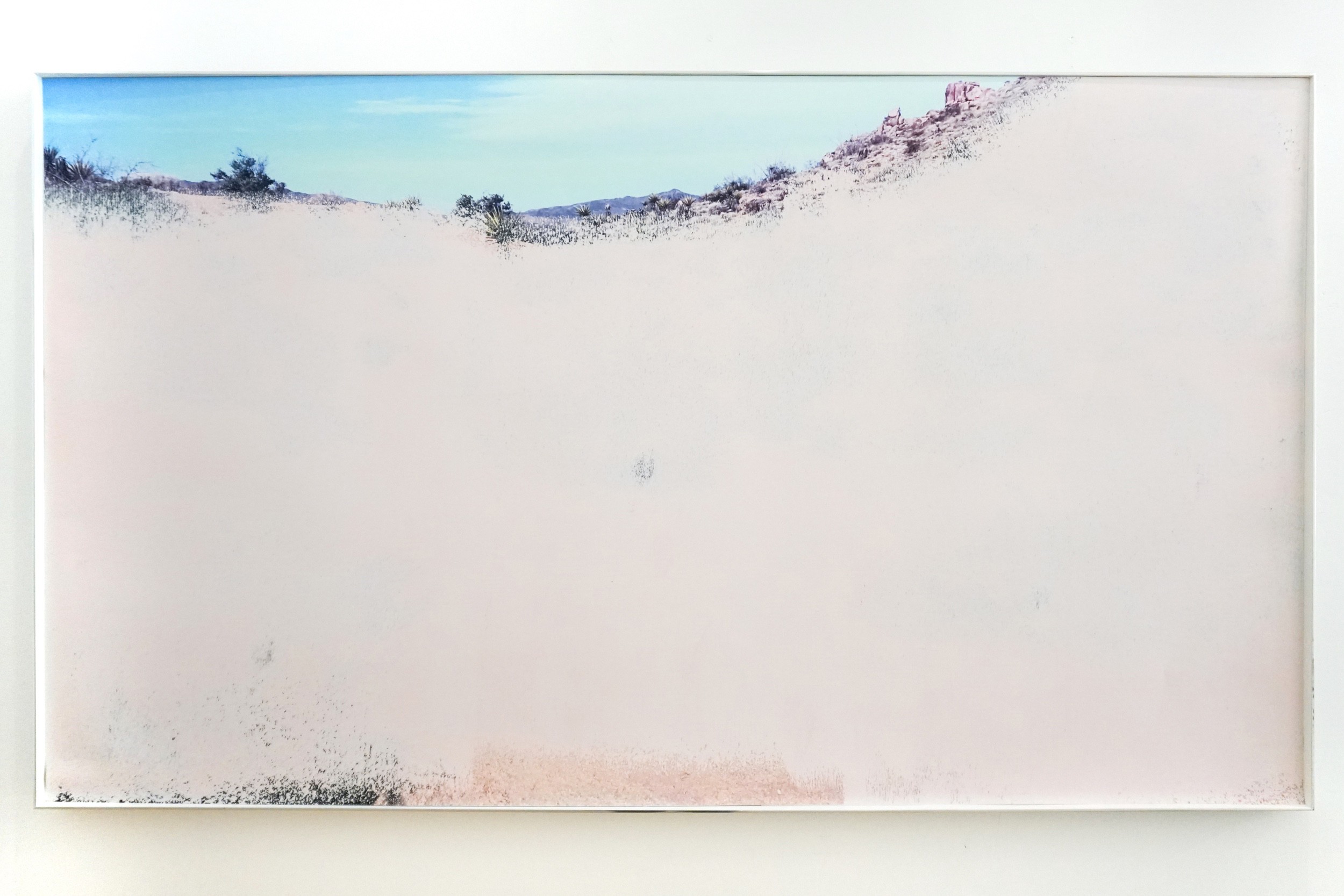  Cybele Lyle  Untitled (Desert Series #4) , 2018 Inkjet print 32.5 x 56.5 inches 