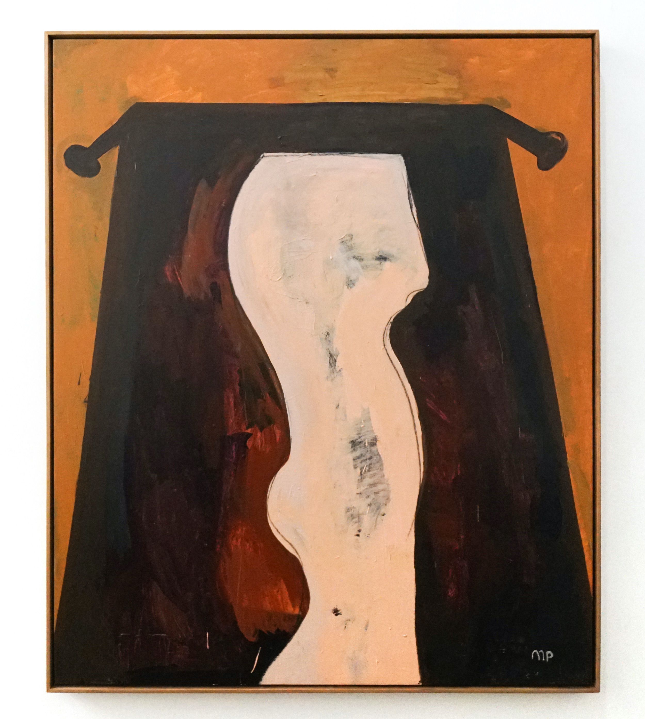  Mattea Perrotta  Cena Napoli , 2018 Acrylic and charcoal on canvas 70 x 56 inches  