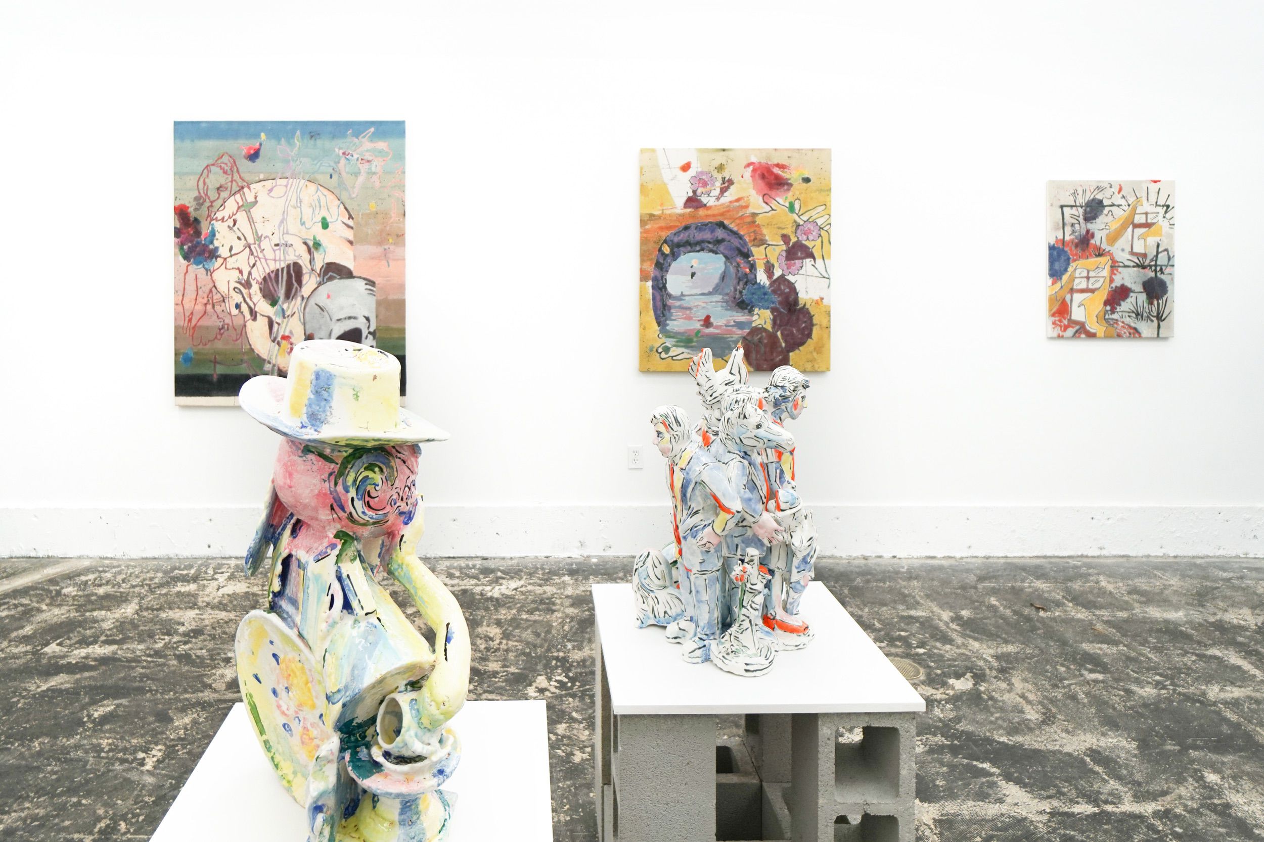  Installation view 