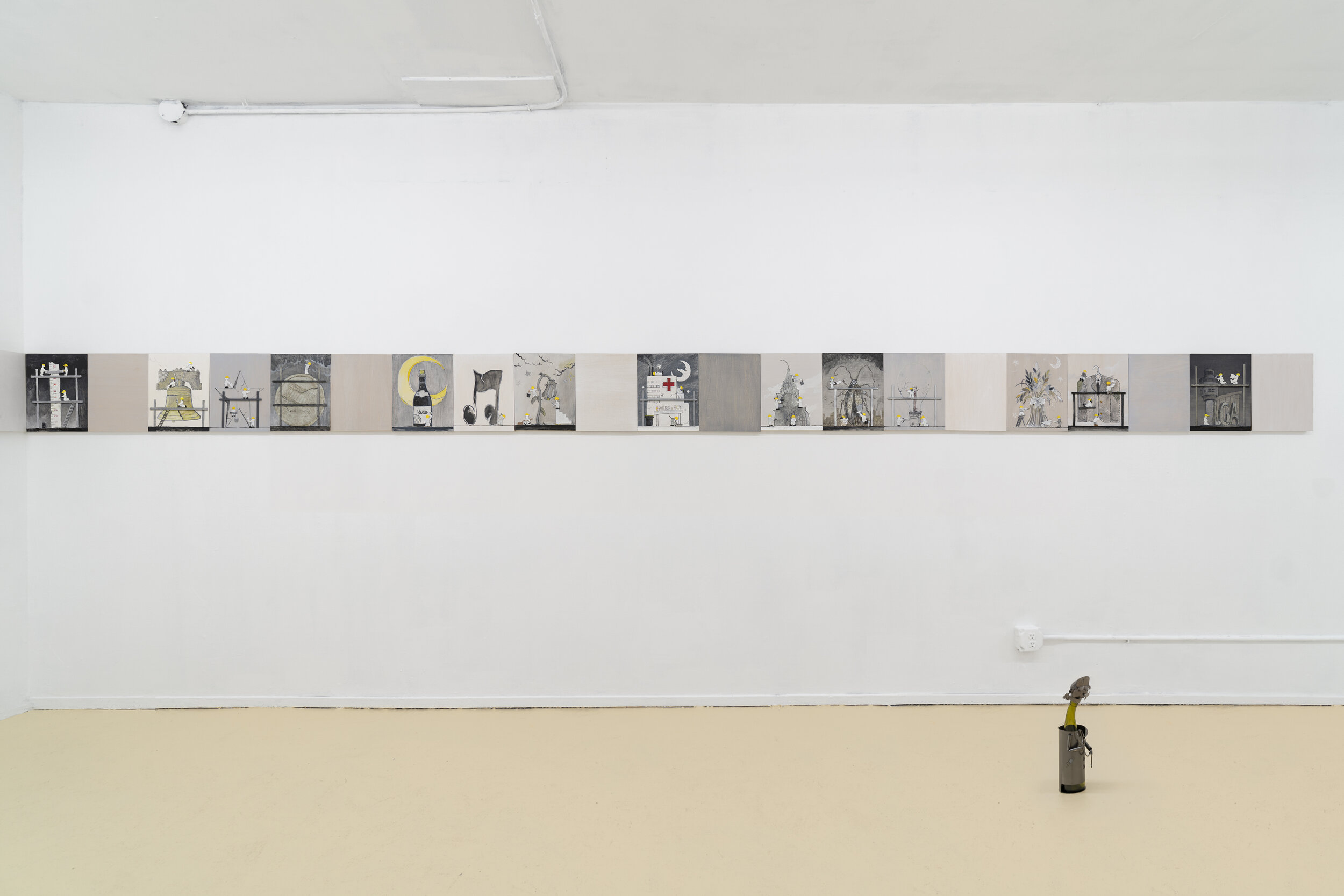  Installation view 