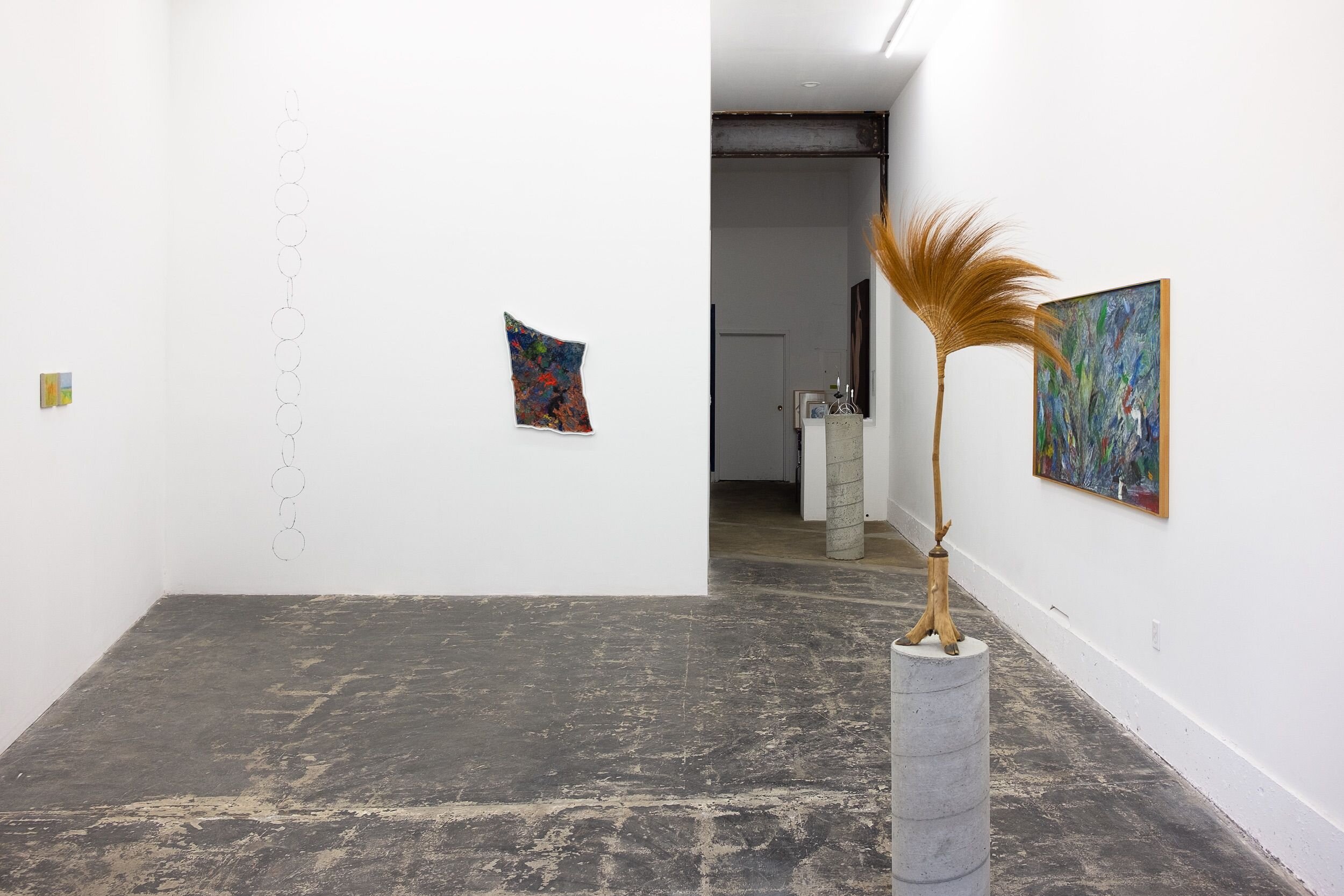 'face in the wind', installation view