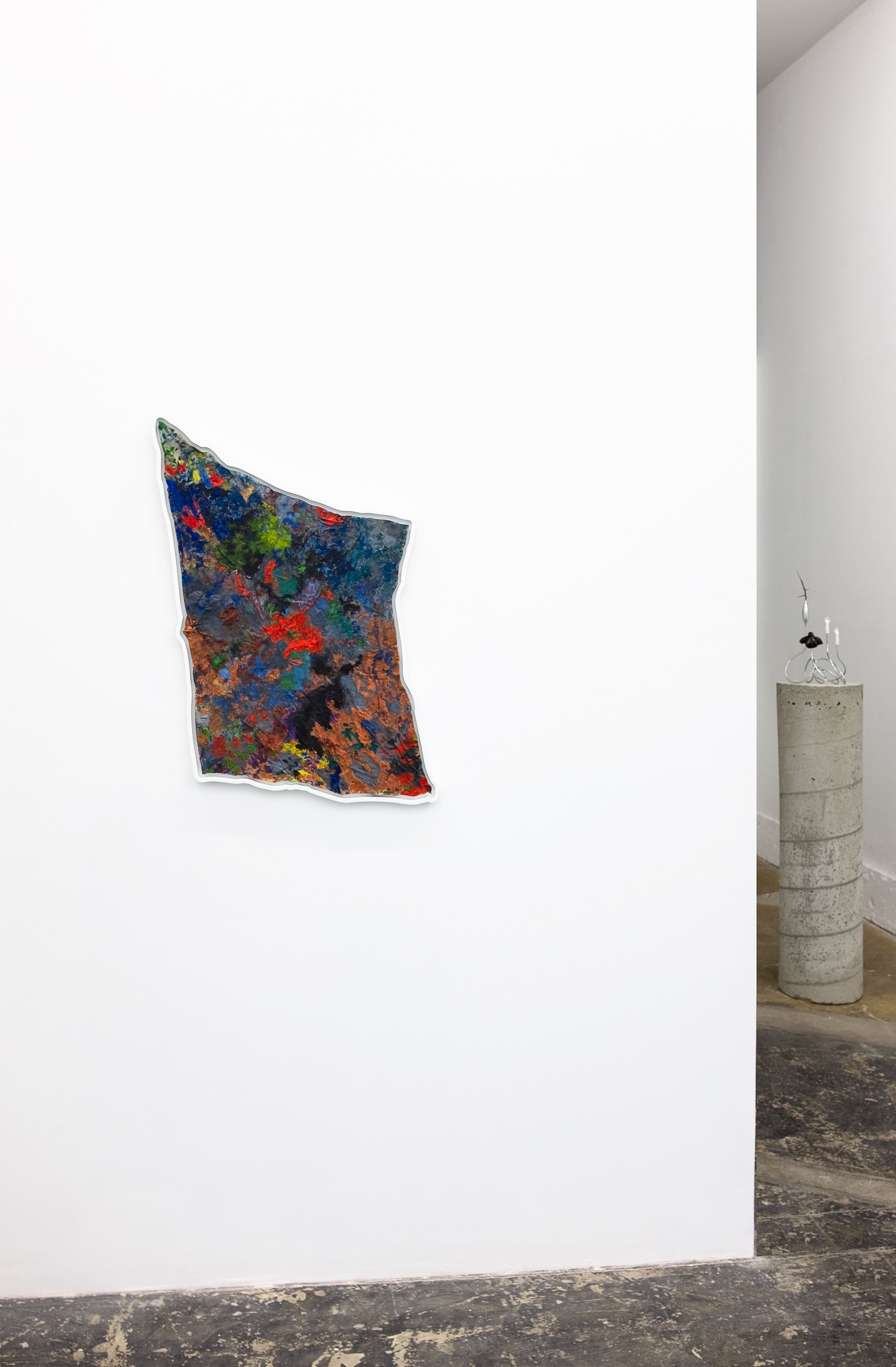 installation view: Gracie DeVito (l) &amp; Hugo Montoya (r)